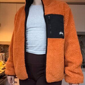 Stüssy 8 Ball Reversible Sherpa Jacket
